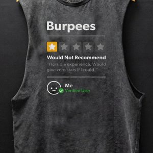 Burpees Reviewed Scoop Bottom Cotton Tank