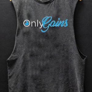 only gains SCOOP BOTTOM COTTON TANK